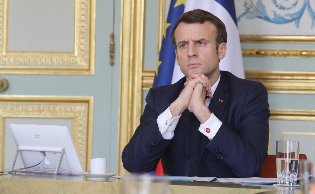 Presidente francês, Emmanuel Macron