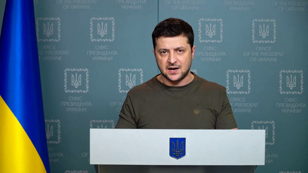 presidente ucraniano, Volodimir Zelensky