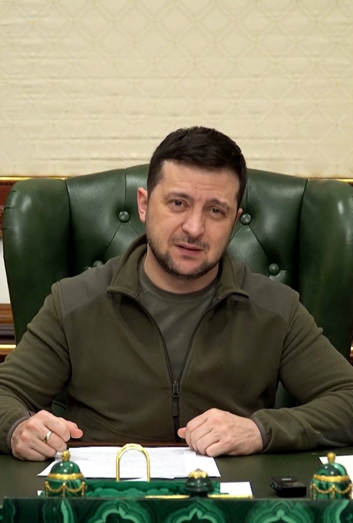 Presidente da Ucrânia, Volodimir Zelensky