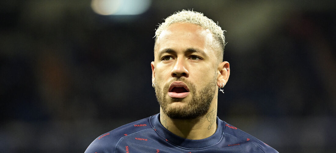 Neymar, na partida contra o PSG