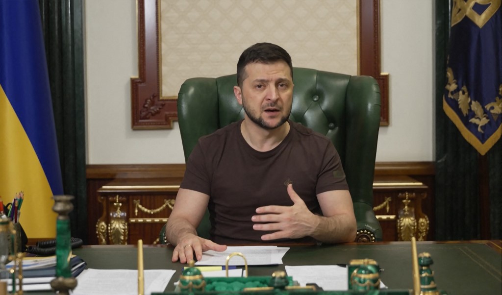 Volodymyr Zelensky, presidente da Ucrânia