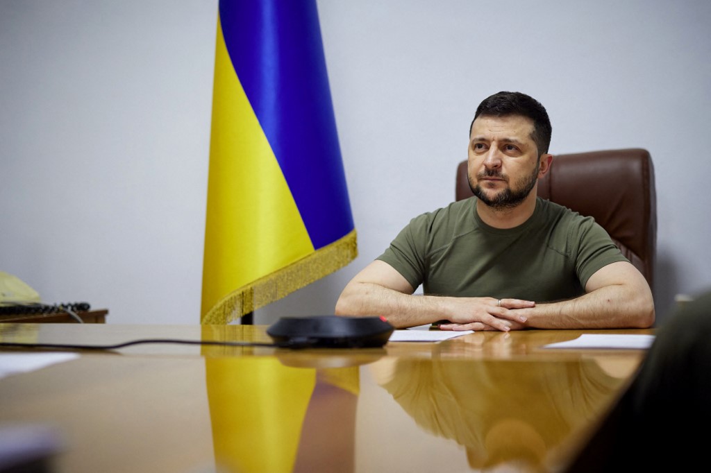 Presidente ucraniano, Volodimir Zelensky