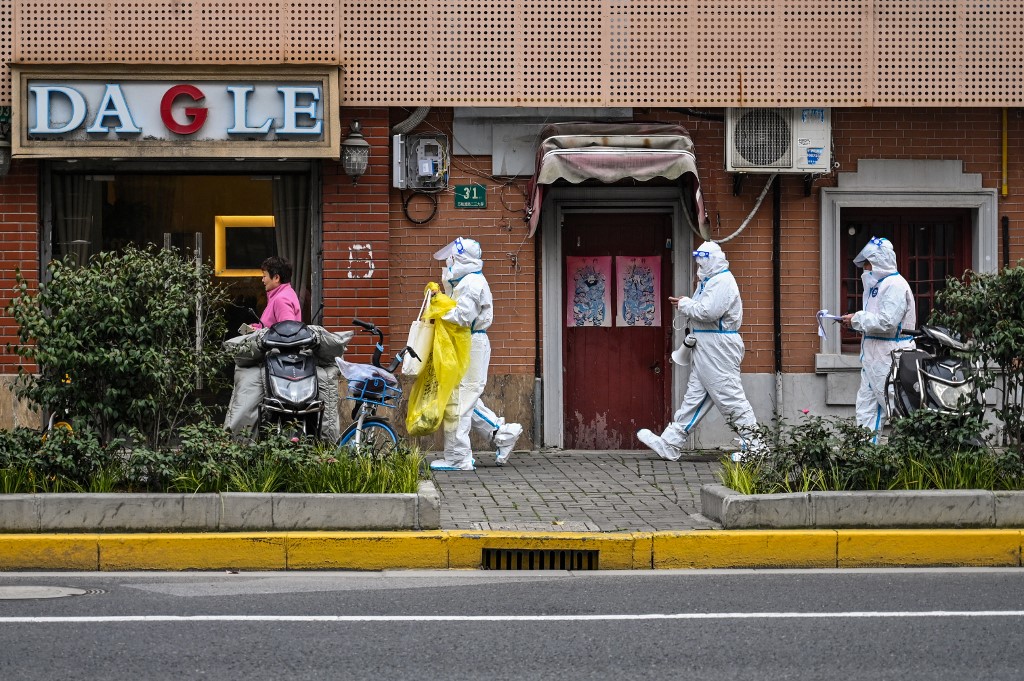 A cidade de Xangai, na China