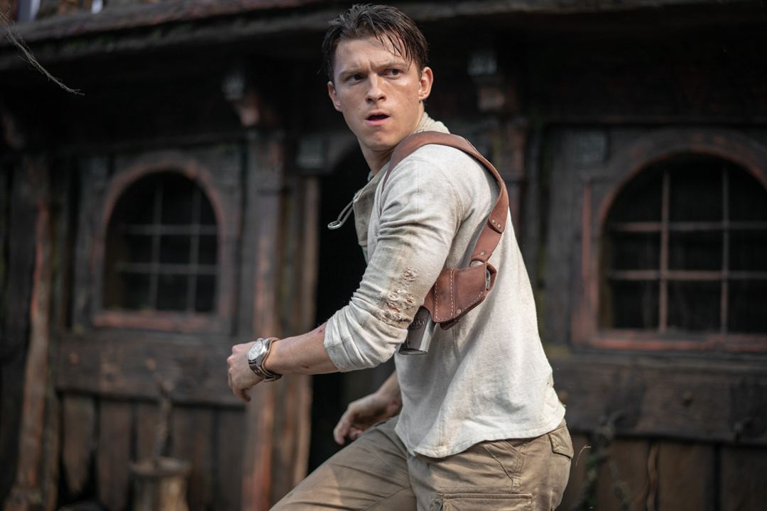 Foto do filme de Uncharted mostra Tom Holland como Nate