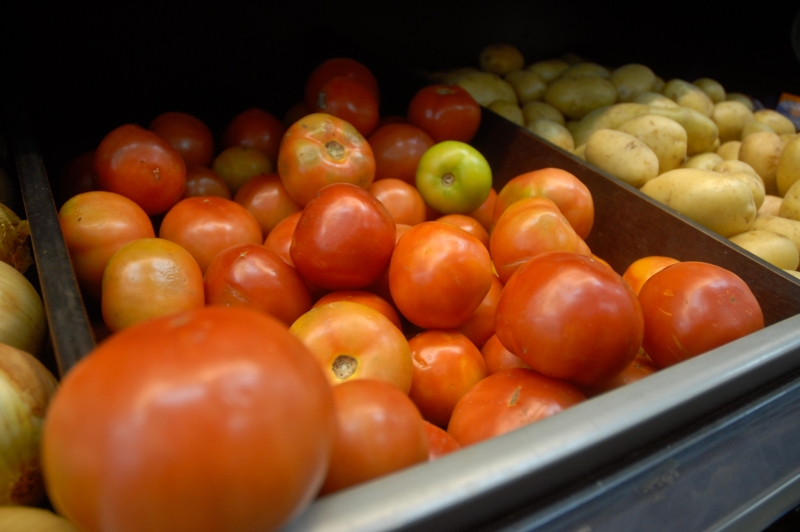 Aumento do preço dos tomates 