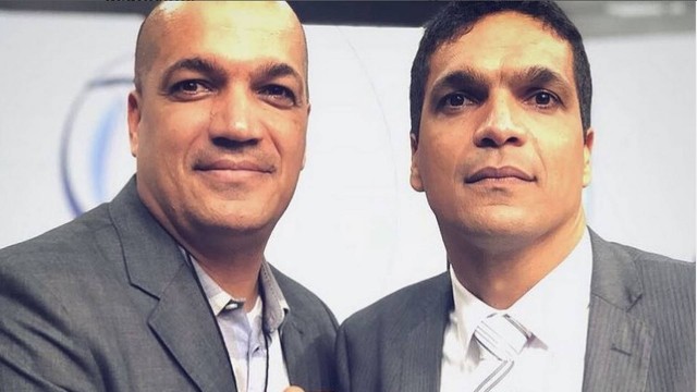Alencar Daciolo (esquerda) e o ex-candidato a presidência Cabo Daciolo