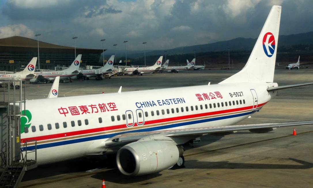 Boeing 737 operado pela China Eastern Airlines