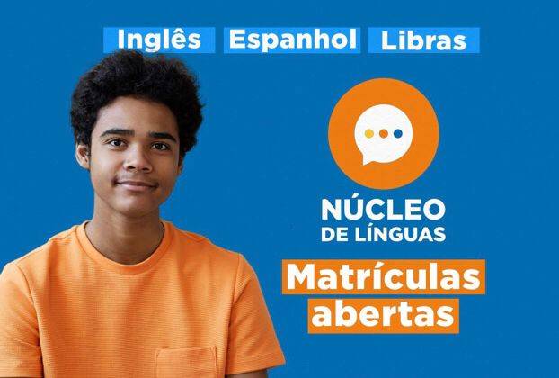 Cursos no Núcleo de Línguas