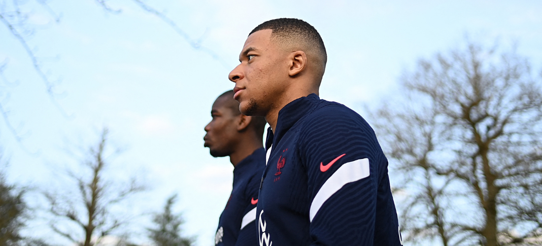 Mbappé, atacante da França e do PSG