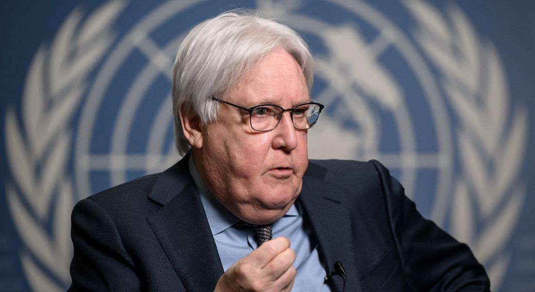 Martin Griffiths, chefe da ajuda humanitária da ONU