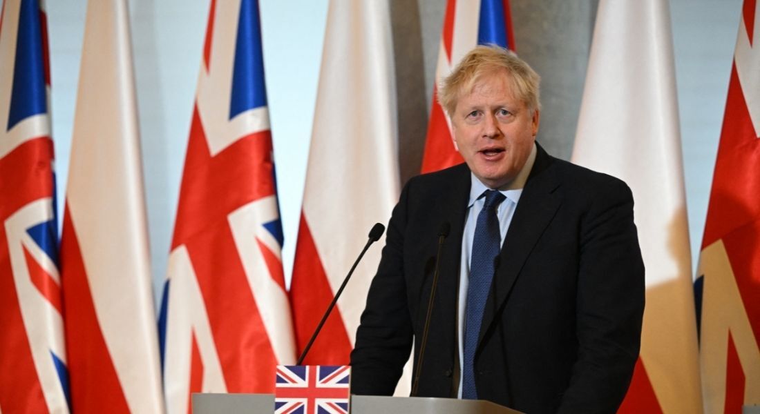 Boris Johnson vem tomando uma série de medidas contra a Rússia