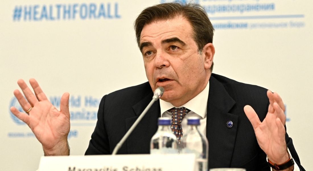 Vice-presidente da Comissão Europeia, Margaritis Schinas