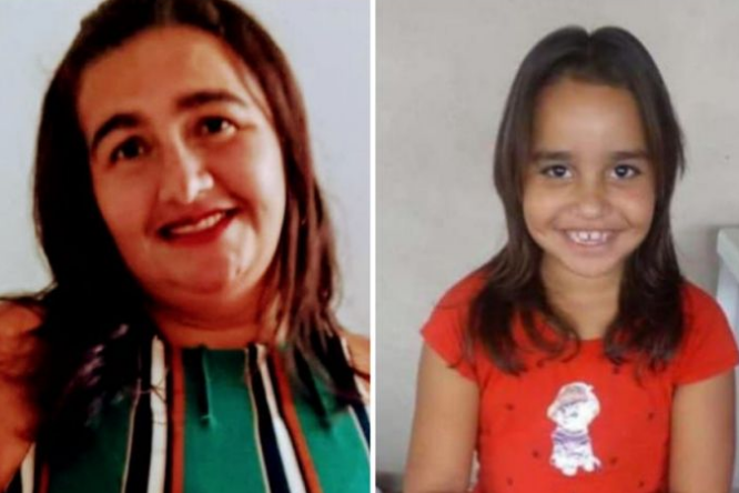 As vítimas foram identificadas como Maria Helena da Silva e a filha Aldenize Maria de Lima