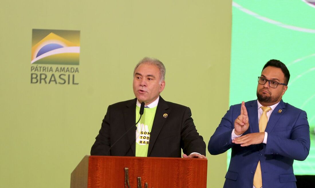 Ministro da Saúde, Marcelo Queiroga