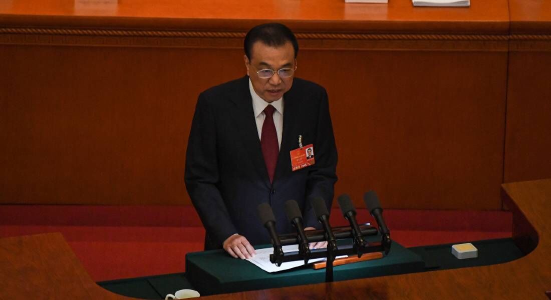 O primeiro-ministro Li Keqiang