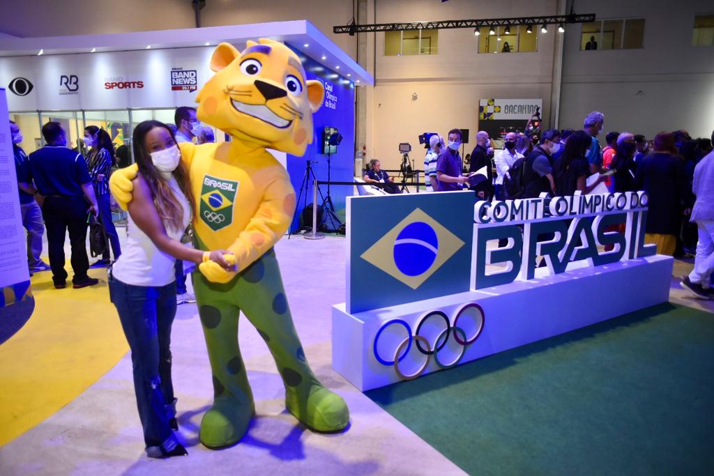 Rebeca Andrade participou do Congresso Olímpico Brasileiro