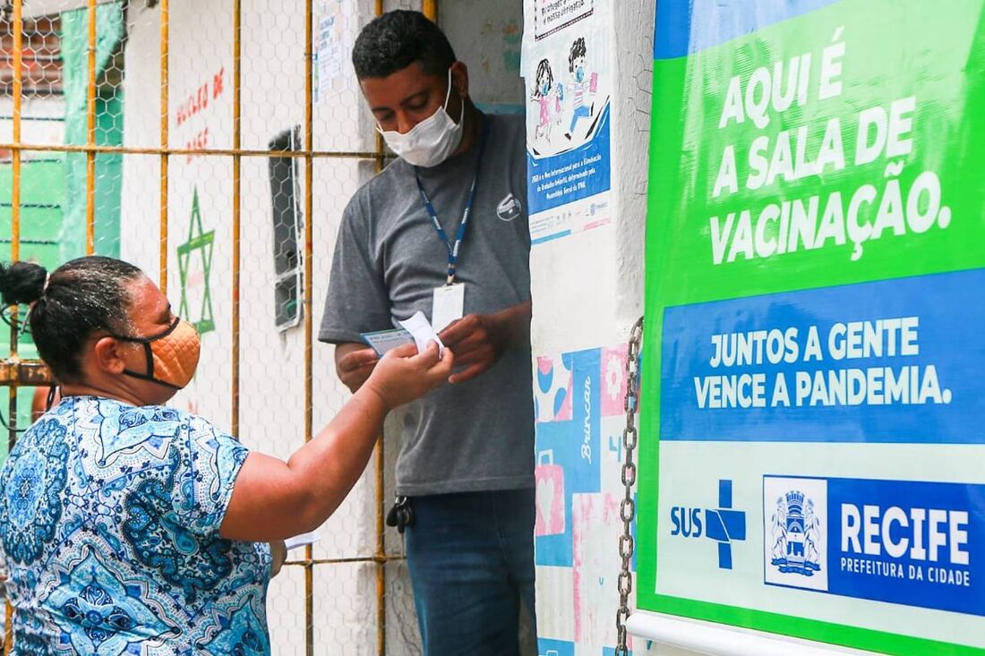 Vacinação itinerante contra a covid-19