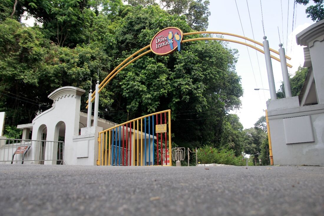 Na série Vamos Pintar e - Parque Estadual de Dois Irmãos