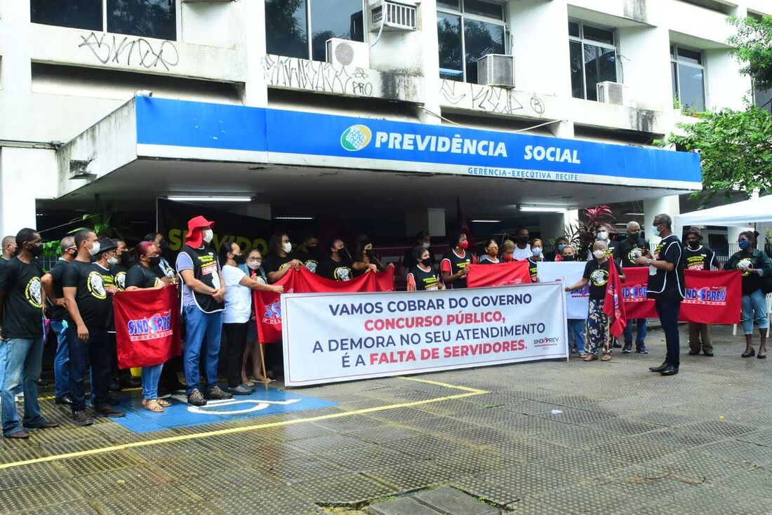 Greve dos servidores federais do INSS