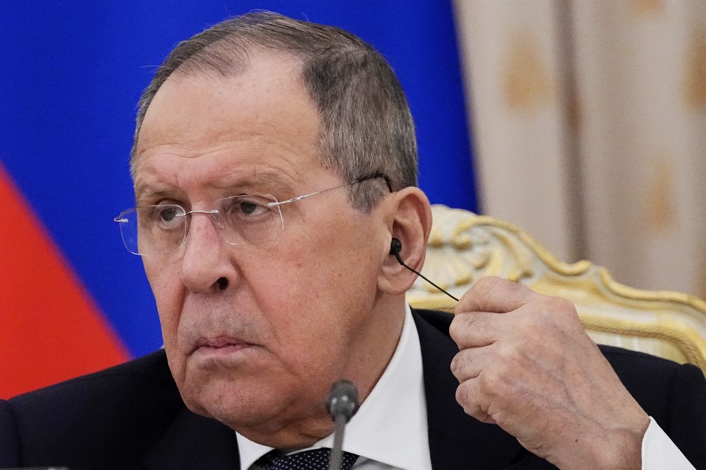 O ministro das Relações Exteriores da Rússia, Sergei Lavrov