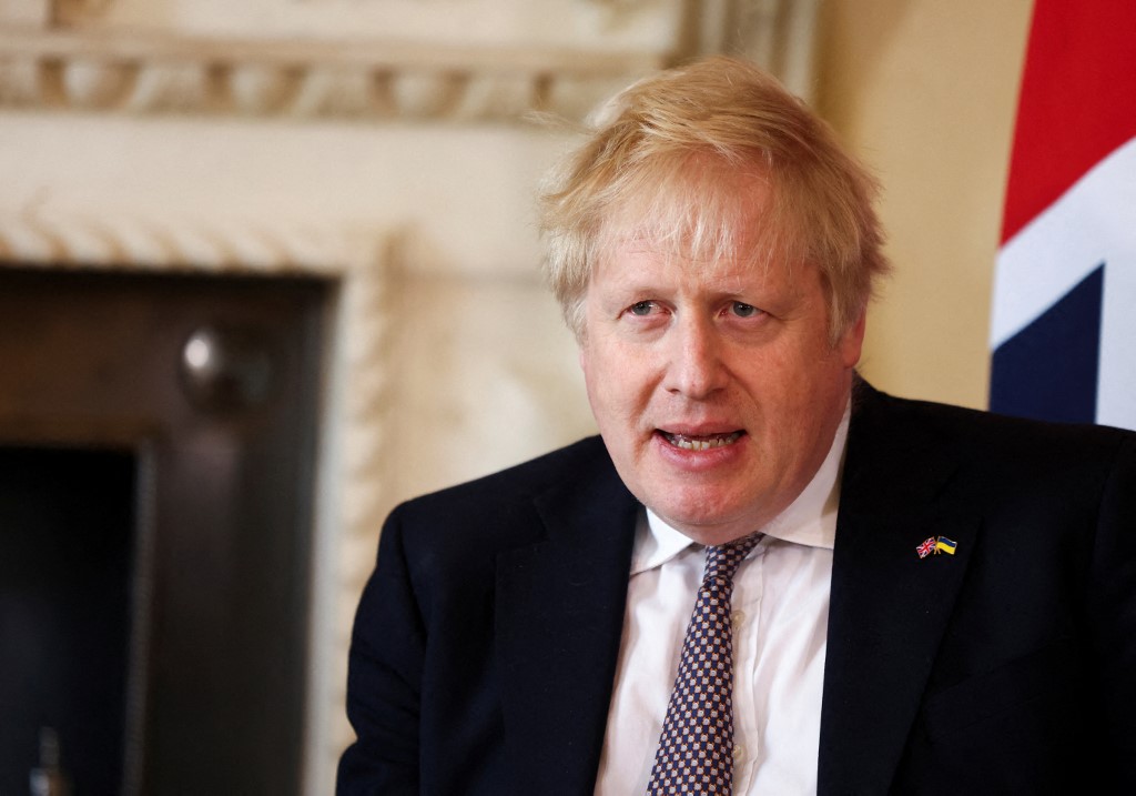 Primeiro-ministro britânico, Boris Johnson, viajou neste sábado (9) a Kiev para demonstrar a "solidariedade" britânica com a Ucrânia