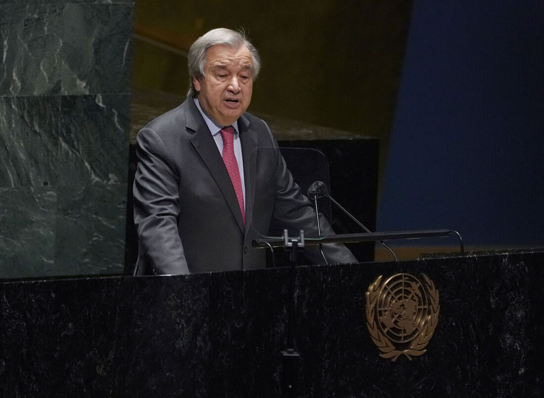 Antonio Guterres, secretário-geral da ONU