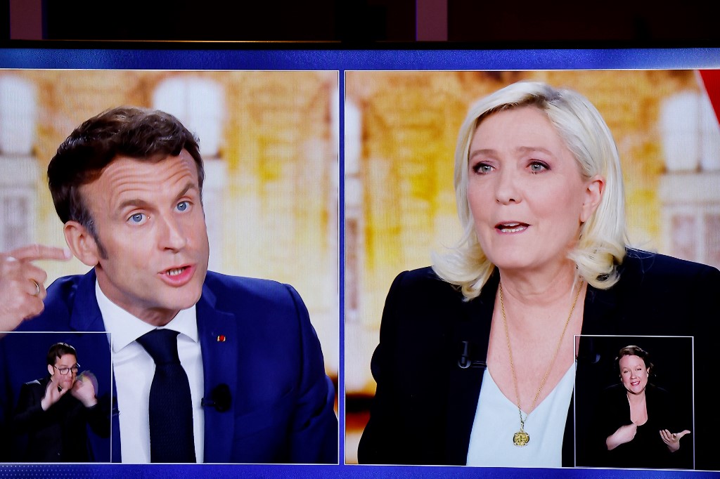 Emmanuel Macron e Marine Le Pen