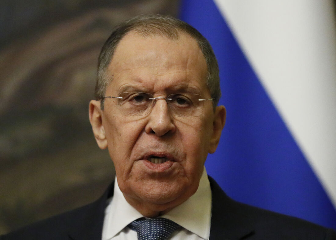 Ministro russo das Relações Exteriores, Serguei Lavrov