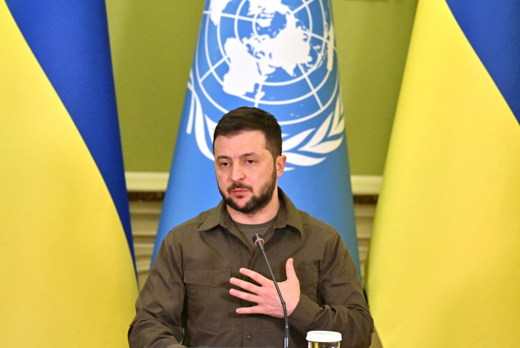 Presidente da Ucrânia, Volodimir Zelensky