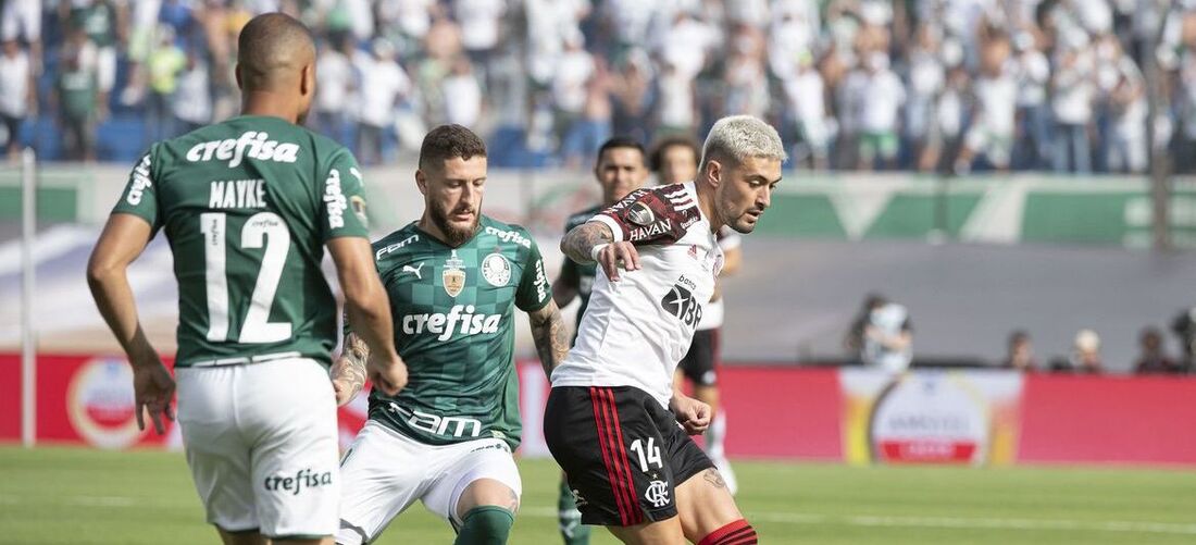 Palmeiras e Flamengo se enfrentarão no Maracanã 