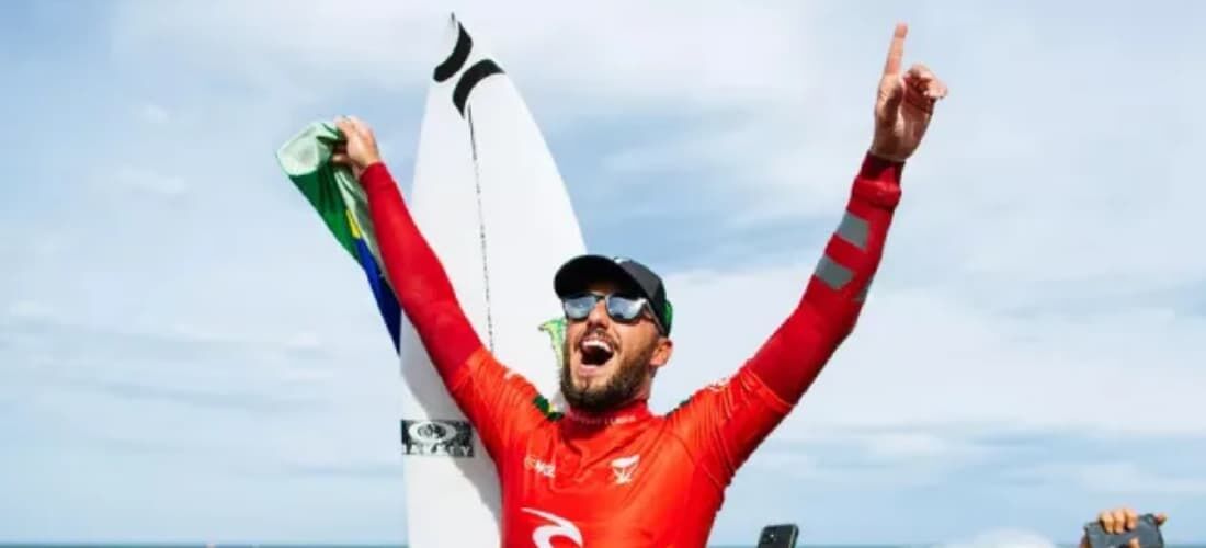 Filipe Toledo é mais um brasileiro brilhando no circuito mundial de Surfe