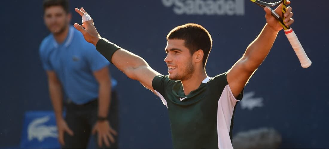 Carlos Alcaraz, campeão do ATP 500 de Barcelona