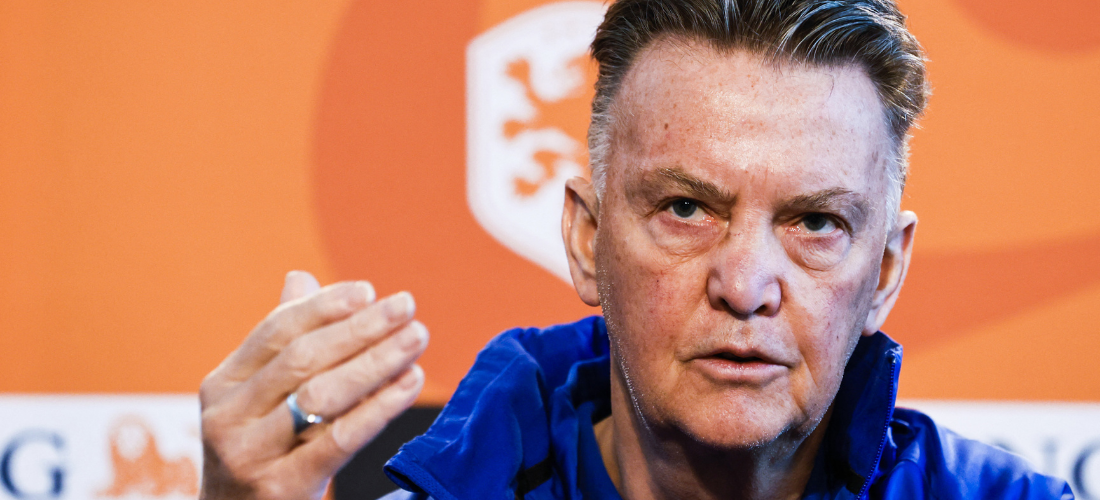 Louis van Gaal, técnico da seleção holandesa