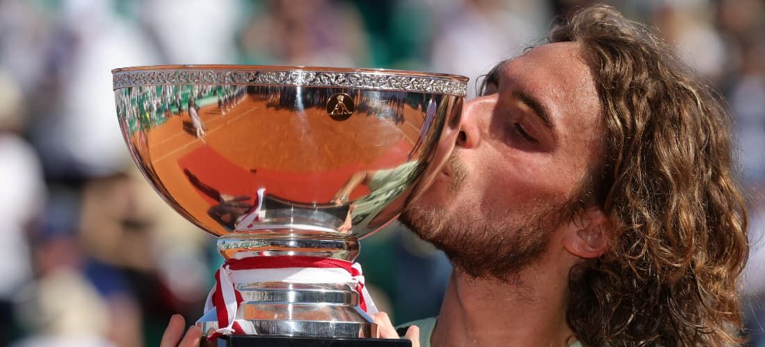 Stefanos Tsitsipas, tenista grego de 23 anos