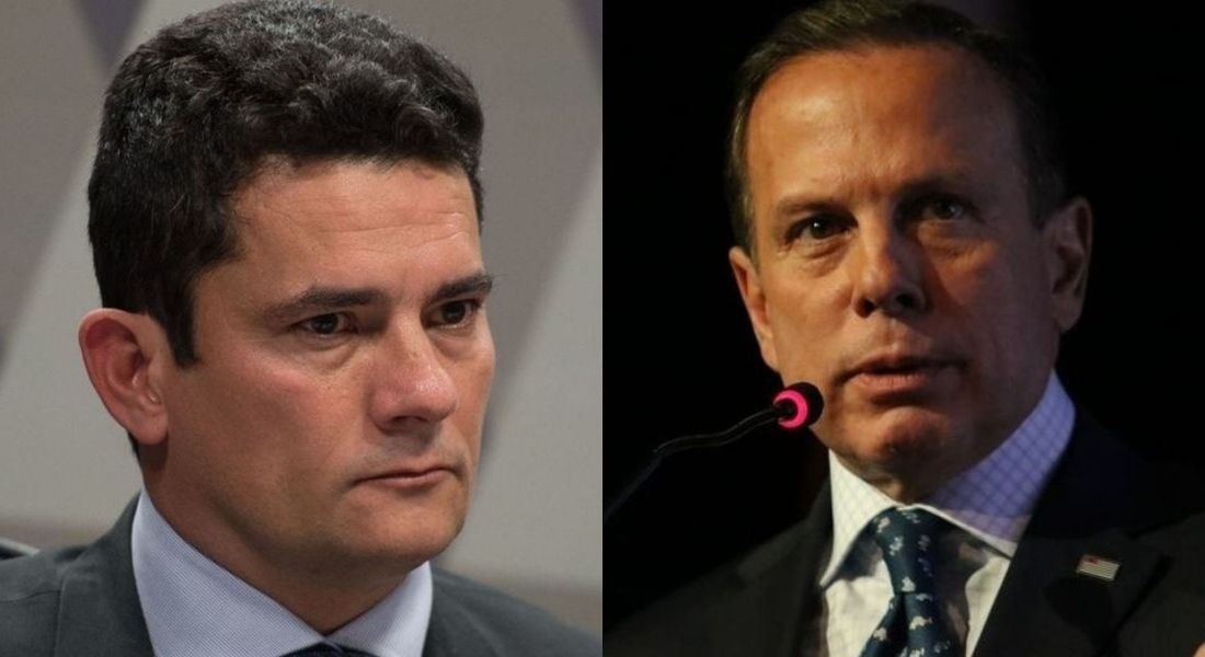 Sérgio Moro (União Brasil) e João Doria (PSDB)