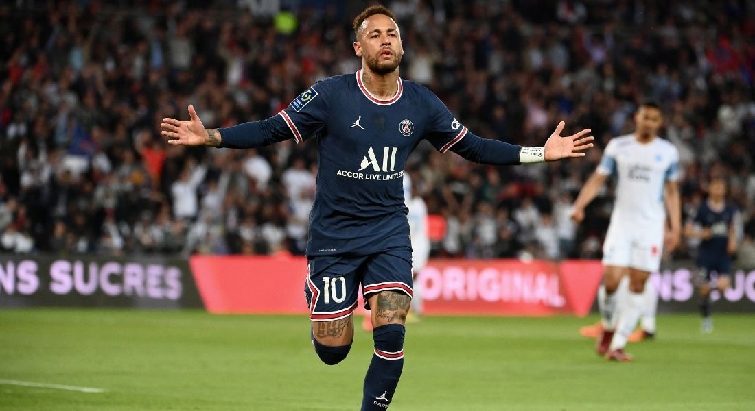 Neymar, jogador do Paris-Saint Germain e da Seleção Brasileira