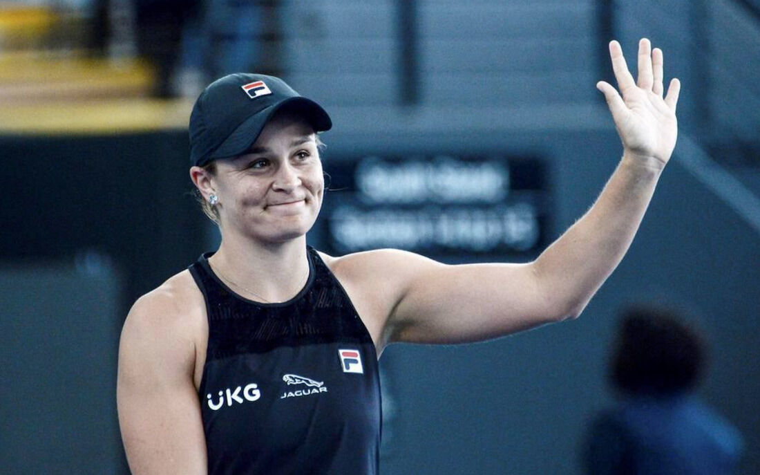 A lenda do tênis Ashleigh Barty