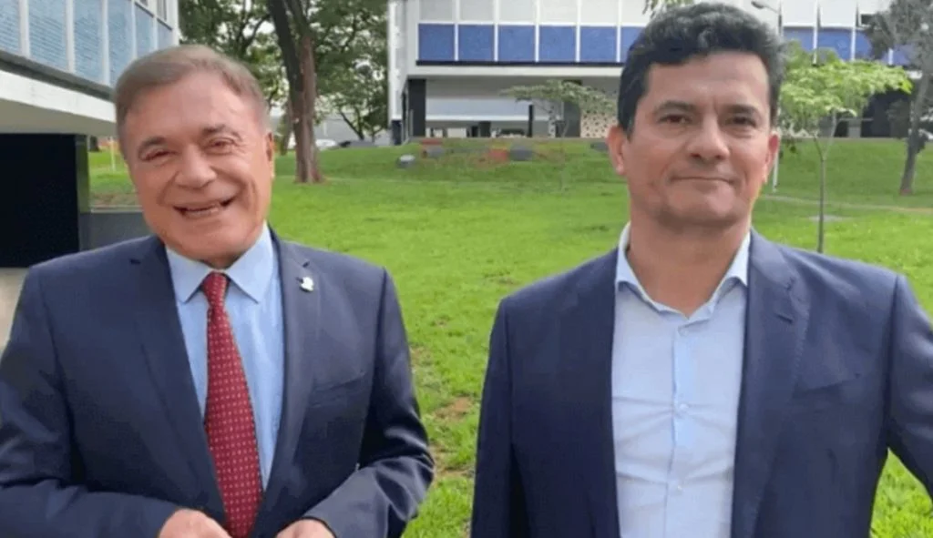 Álvaro Dias e Sérgio Moro