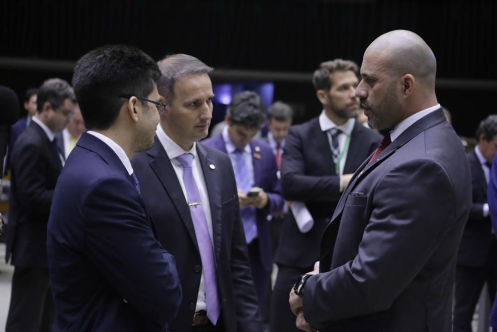 Daniel Silveira na Câmara dos Deputados