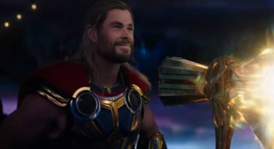 Filhos de Chris Hemsworth estão em Thor: Amor e Trovão