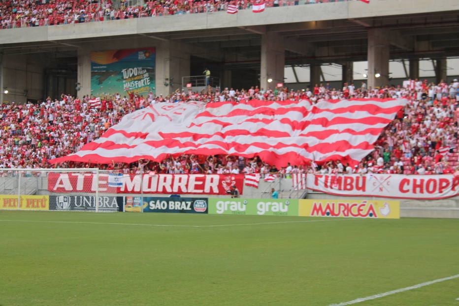 Torcida do Náutico na Arena