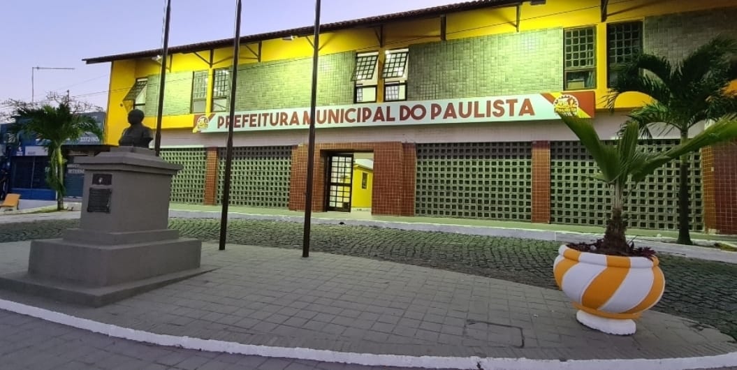 Fachada da Prefeitura Municipal do Paulista