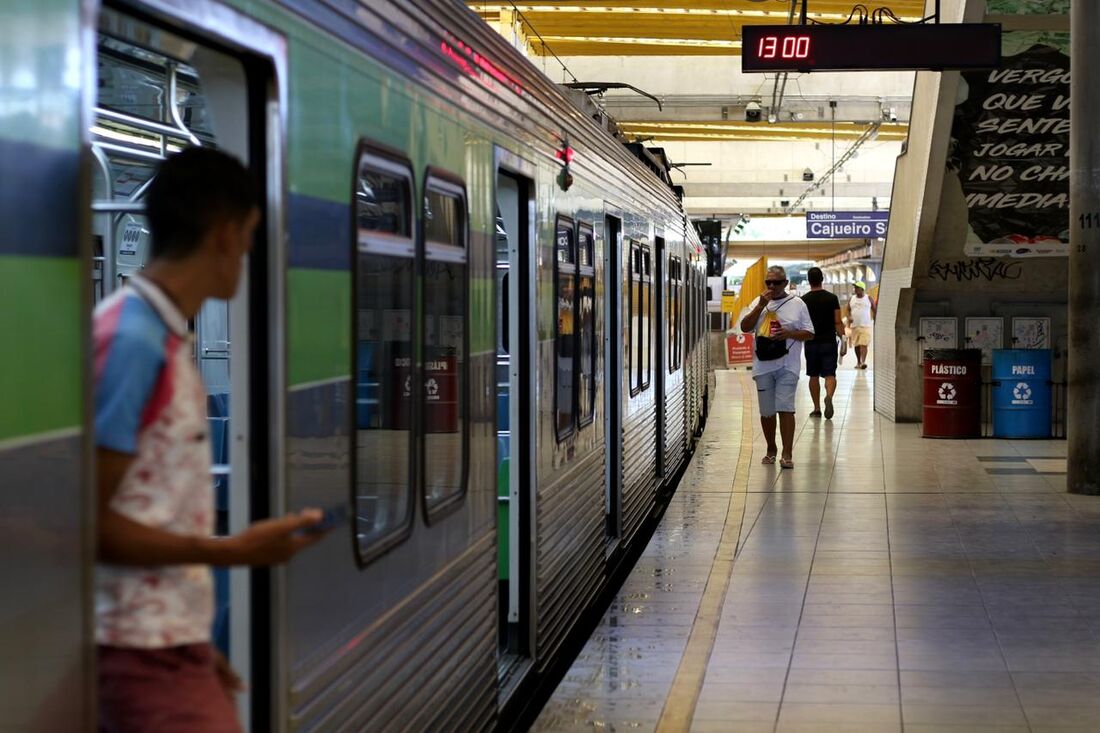 Metrô na Linha Centro