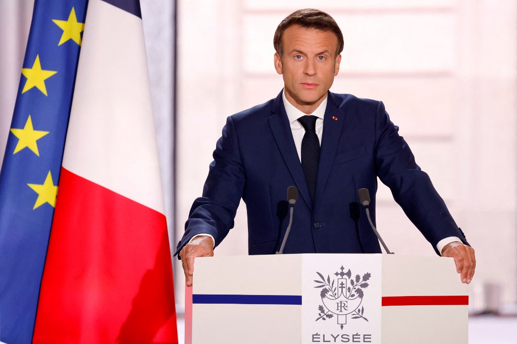 Presidente da França: Emmanuel Macron 