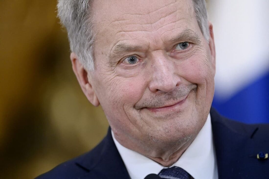 O presidente da Finlândia, Sauli Niinistö