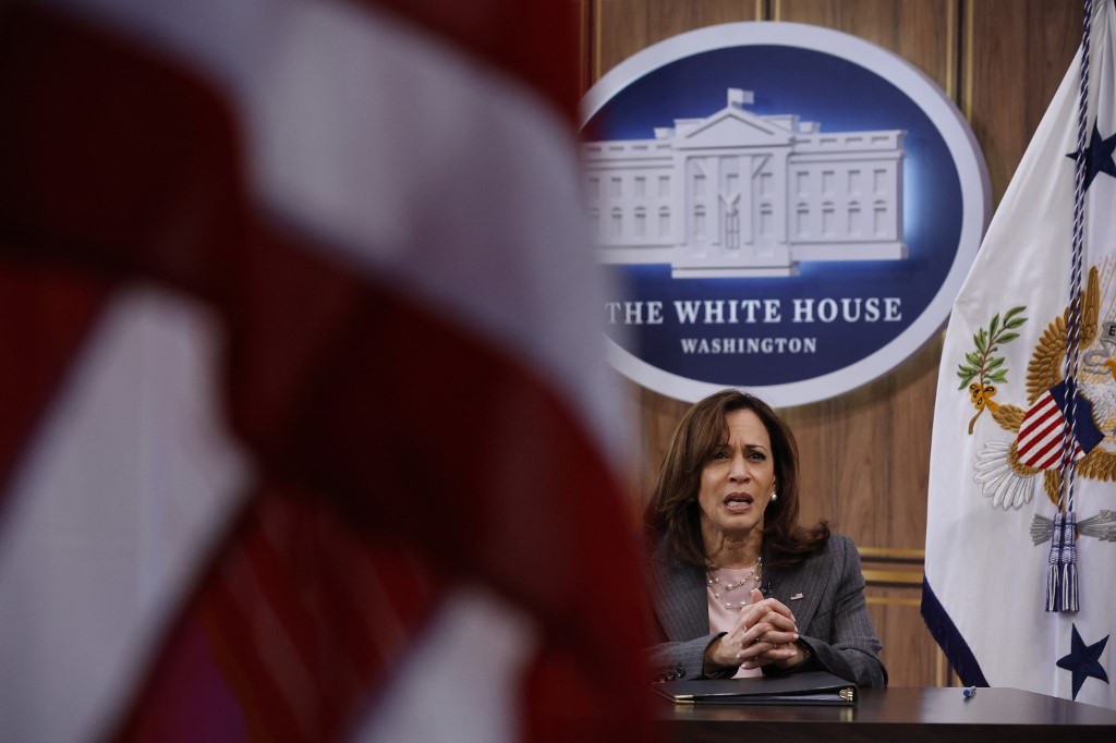 A vice-presidente dos Estados Unidos, Kamala Harris, qualificou a votação de Oklahoma como um ataque contra as mulheres