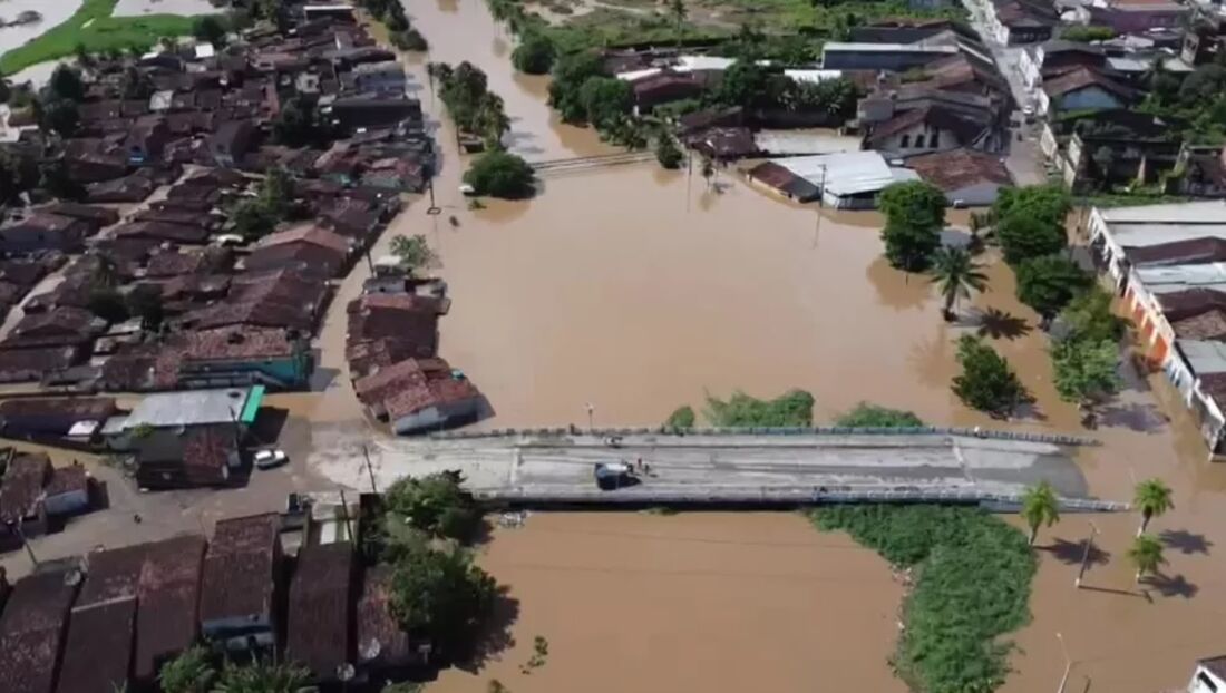 Fortes chuvas atingiram estados do Nordeste e Norte 