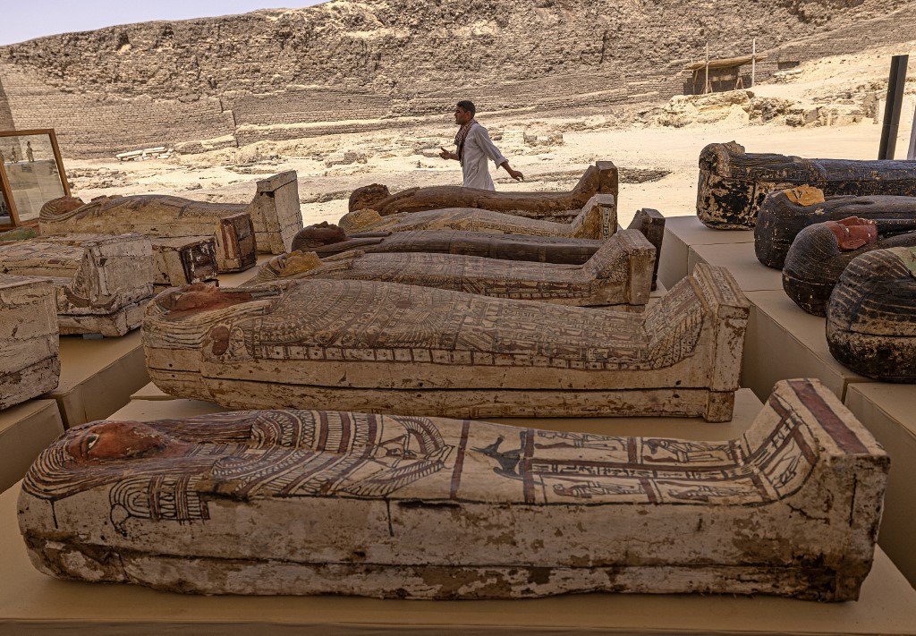 Descoberta em Saqqara, no Egito