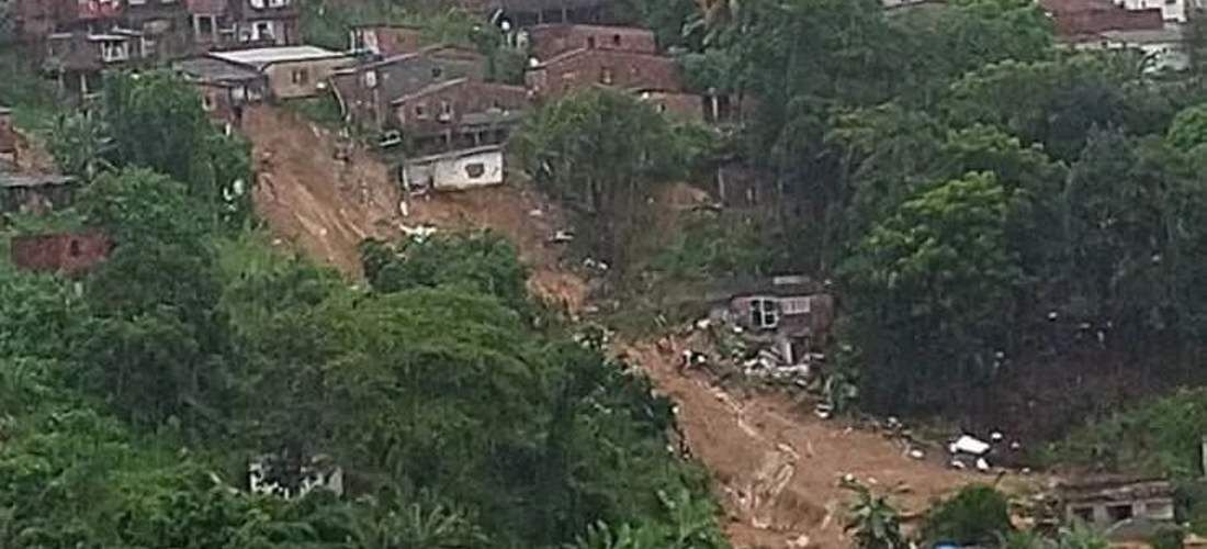 Deslizamento no Curado IV, em Jaboatão dos Guararapes