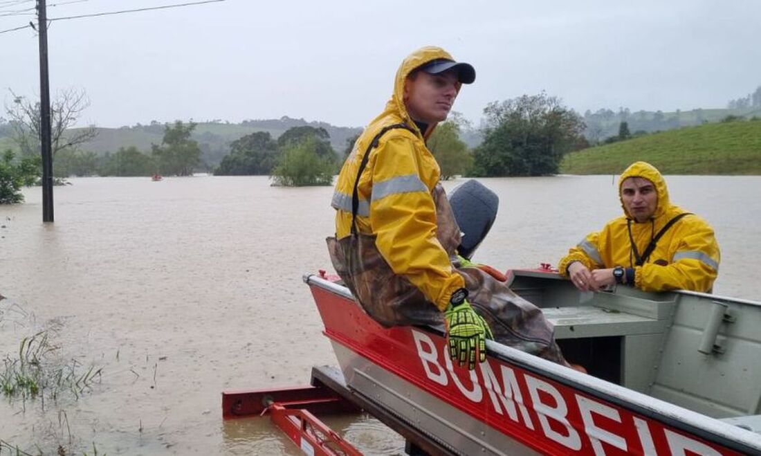 Chuva em Santa Catarina